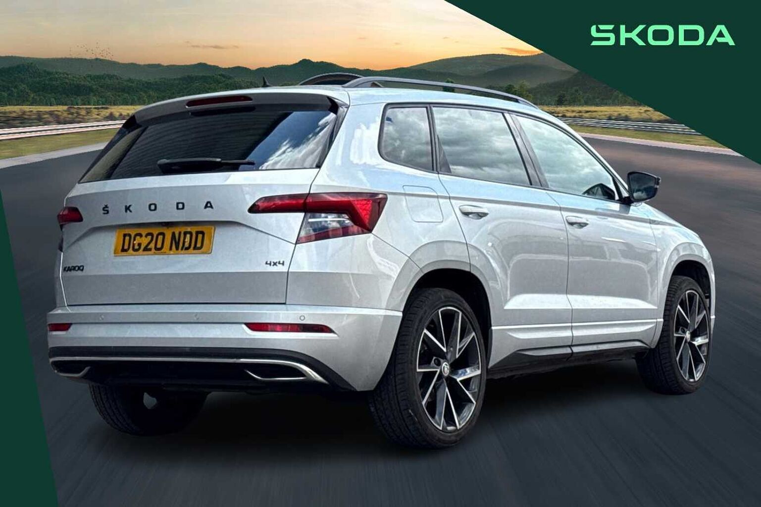 SKODA Karoq 2.0 TSI SportLine SUV 5dr Petrol DSG 4WD Euro 6 (s/s) (190 ps)