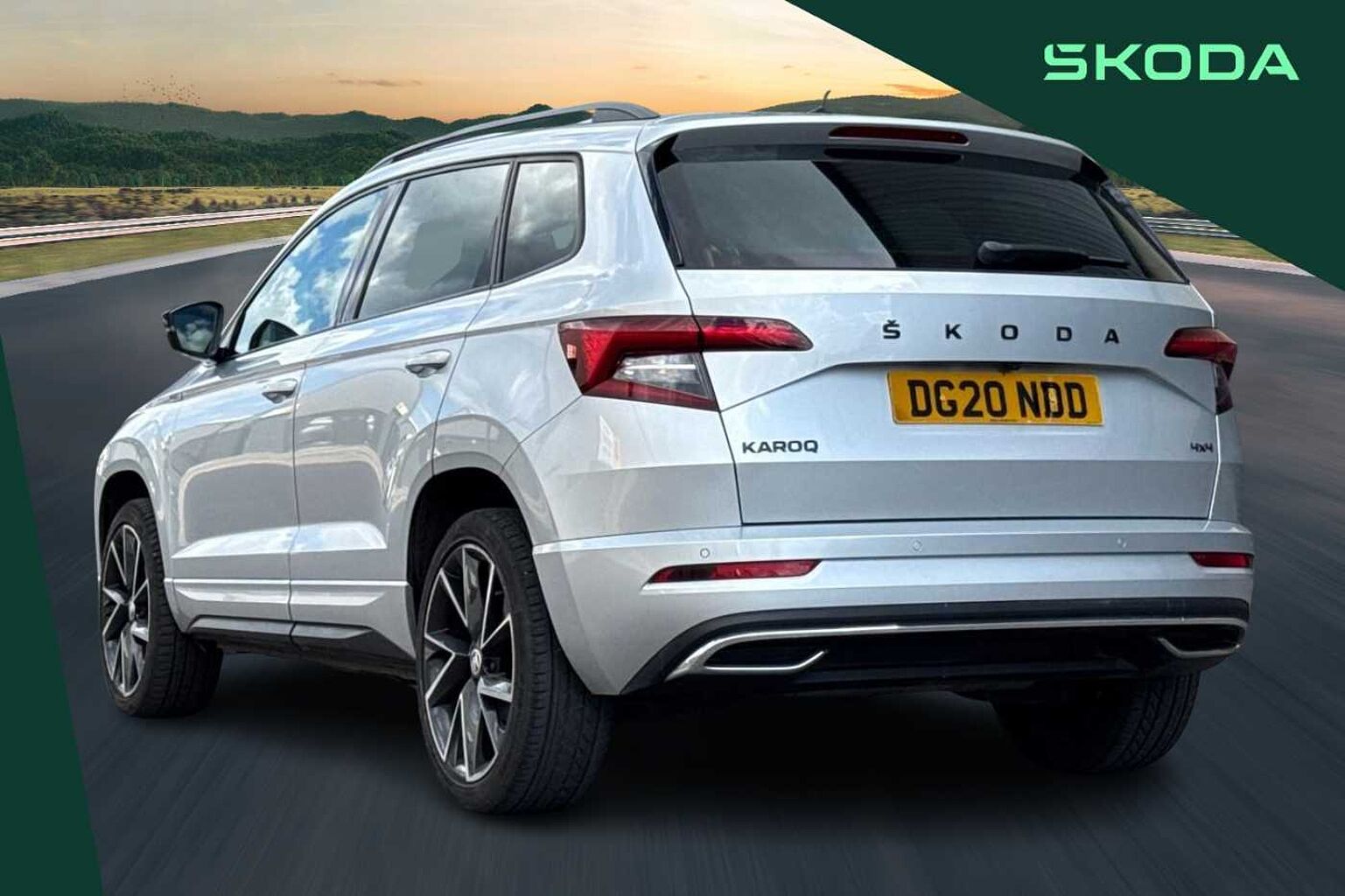 SKODA Karoq 2.0 TSI SportLine SUV 5dr Petrol DSG 4WD Euro 6 (s/s) (190 ps)